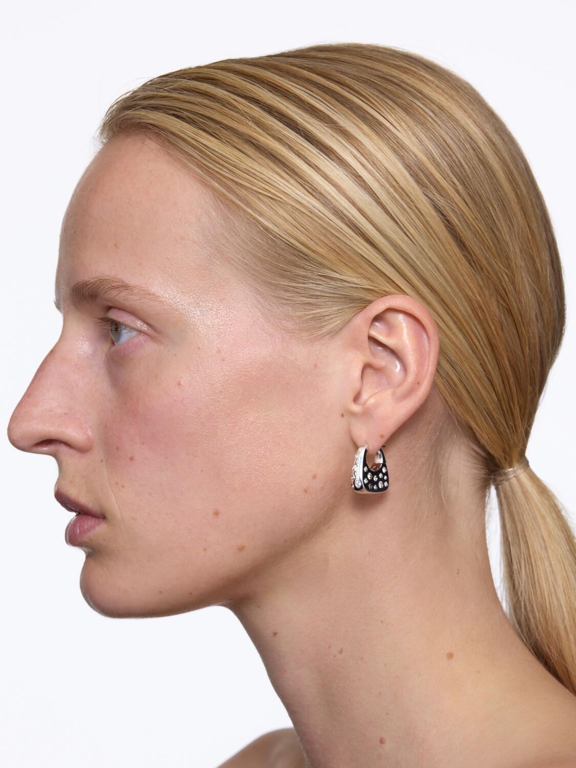 Tote Flash ørering - sølv